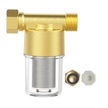 Filtre à sédiments en laiton, filtre à eau à sédiments réutilisable