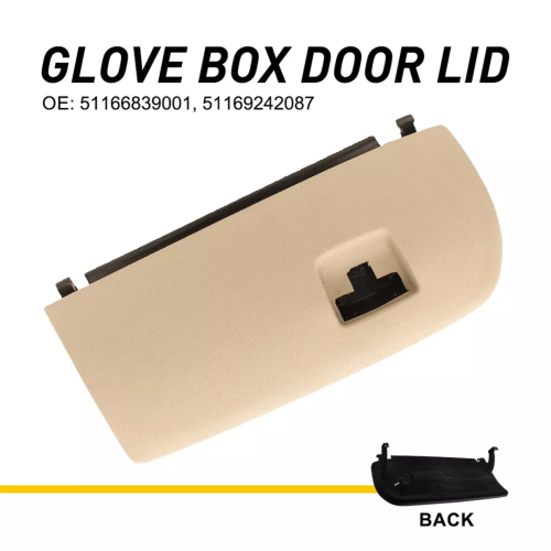Handskfackets dörrlock till instrumentbräda fram, beige, för 2011-2017 X3 F25 1
