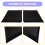 Car Front Door Left Right Side Moulding Trim Panel 6