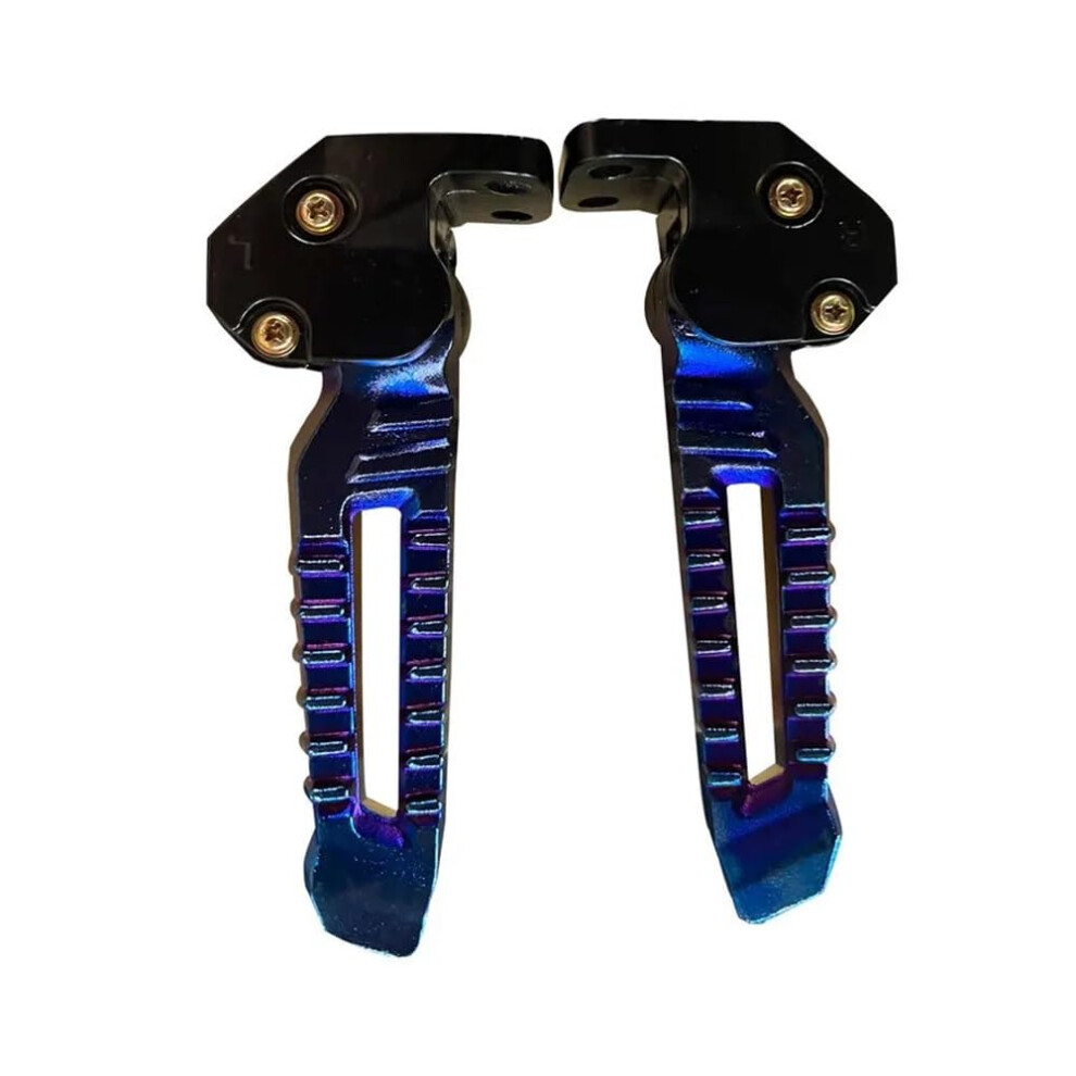 Motorbike Foot Rests Aluminum Footrest Universal Pedal For Zuma Bws 200Cc 150Cc 125Cc Scooter Motorcycle Foot Peg Tank Foot Pedal 689788450582