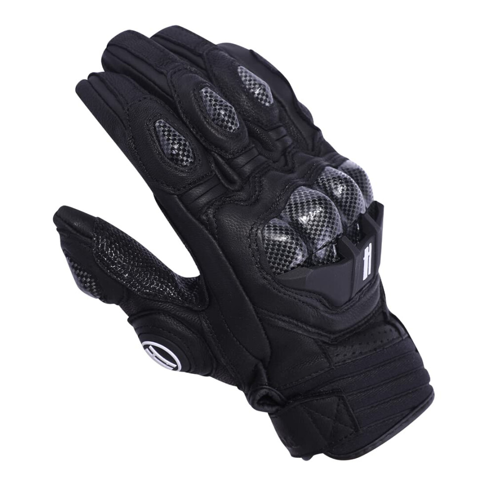 Breathable Leather Motorcycle Gloves Touchscreen For Men Women Km046 689788450766