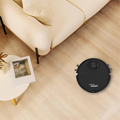 Cleaning Sweeping Robot Automatic Vacuum Robot Cleaning Machine,Black 2