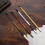 Chinese Calligraphy Brushes Set, 15Pcs Writing Brush with Pen Holder 6