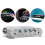 Amplificateur de puissance multicanal avec sortie subwoofer argenté 2
