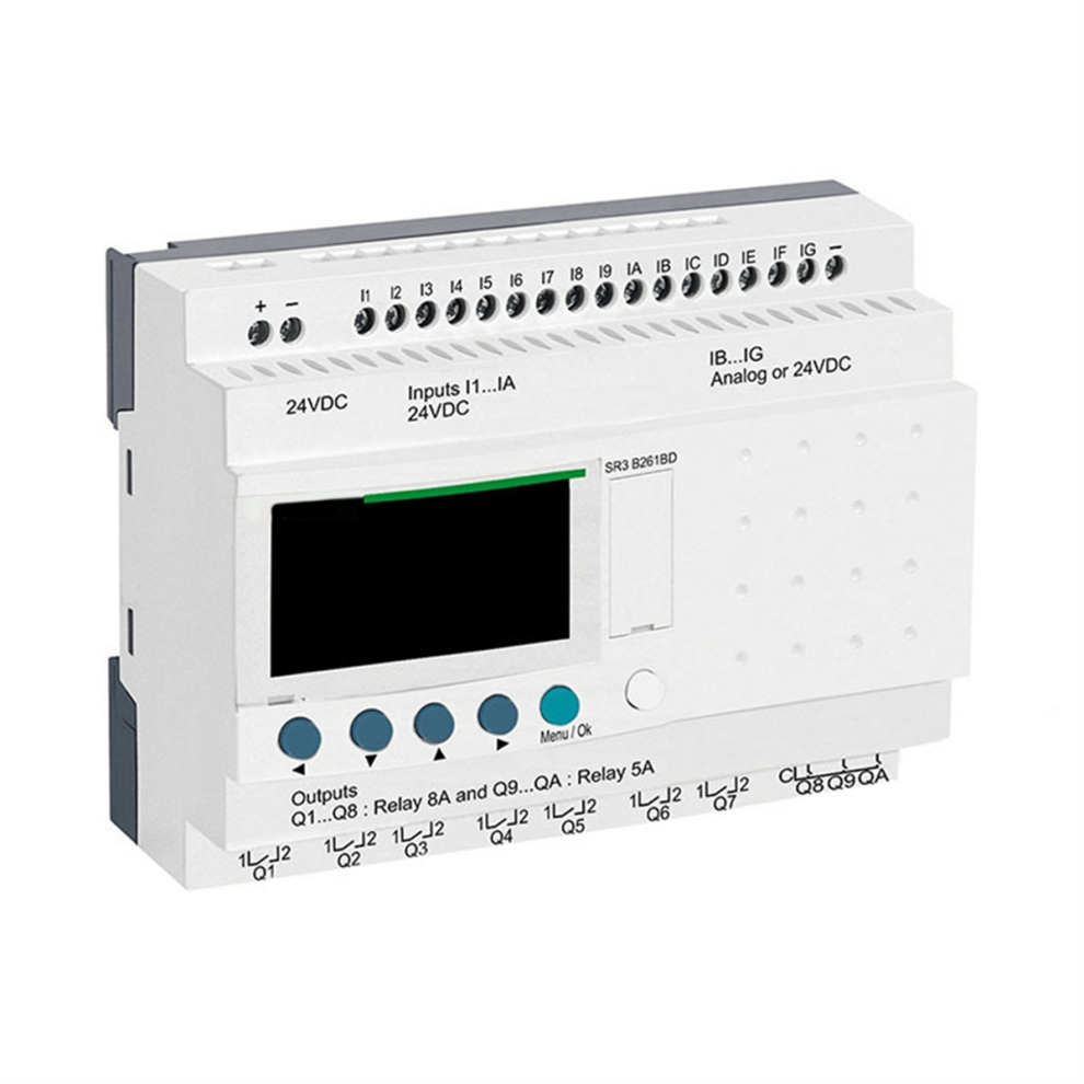 Compact Smart Relay Zelio Logic Sr3b261bd Programmable 4853784380785
