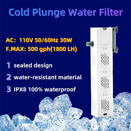 Koud dompelfilter met 3 mesh, koud dompelbad met filter, 2