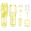 Ensemble de coques Clipper pour A 1