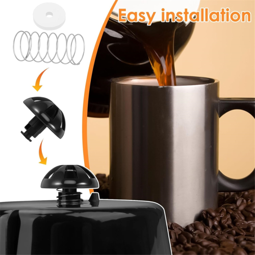 Coffee Maker Brew Basket Stop Valve Kit Replacement Part for 2
