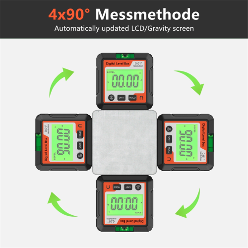 Digital Protractor Inclinometer Level Angle Meter 2