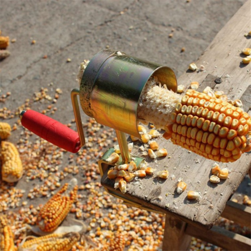 Corn thresher, hand-cranked dry corn peeler, manual 2