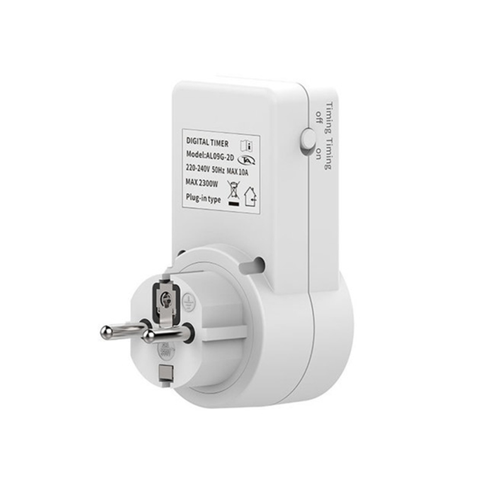 Countdown switch two digit display timer EU plug
