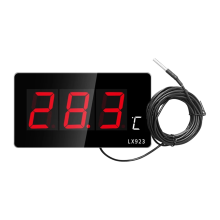 Digitale thermometer voor thuisgebruik, elektronisch voor led-zwembadthermometer met EU-stekker