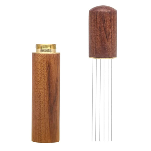 Espresso Coffee Stirrer Espresso Distribution Tool, Rosewood Color