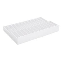 Für / Kassettenbox-Aufbewahrungsgestell, Disc-Box, Disc-Gestell, Weiß