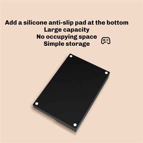 For / Cassette Box Storage Rack Disc Box Disc Rack White 2