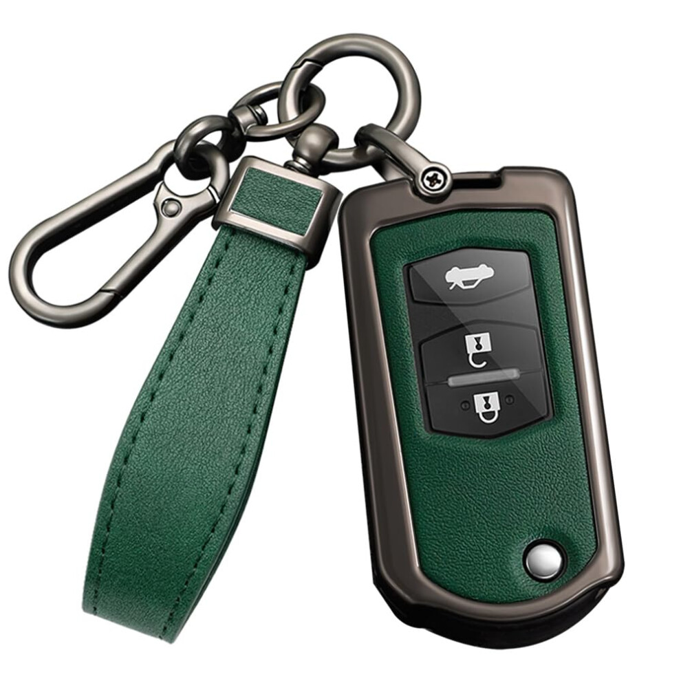 Folding Key Fob Cover For Mazda 2 3 5 6 8 Atenza Cx5 Cx7 Cx9 Mx5 Rx Gh Demio 689788451824