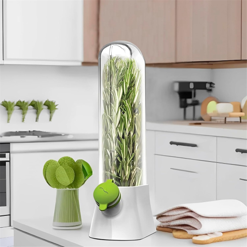 Fresh Herb Keeper for Refrigerator,For Fridge-Herb Saver for Cilantro 2