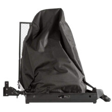Power Chair Transport Cover, Black 600D Oxford Cloth Outdoor Electric Powered Chair Protective Cover