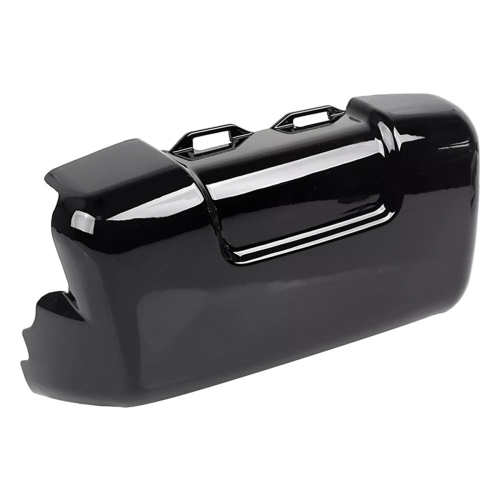 Cache-pompe à eau noir brillant compatible avec TRI GLIDE ULTRA FLHTCUTG 1