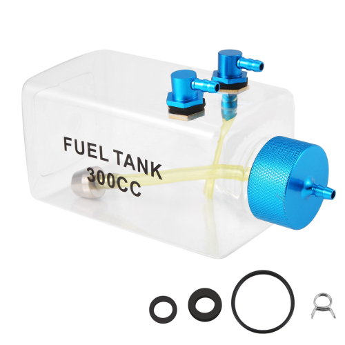 Bränsletank Bensin Transparent Plastflaska 300CC CNC