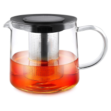 Théière en verre avec infuseur - 1500 ml - Compatible avec les bouilloires