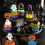 Toppers de cupcake com glitter para o tema de Halloween. 6