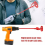 Hexagon Shaft Plaster Paint Mixing Paddle Rod Cement Grouting Tool 3