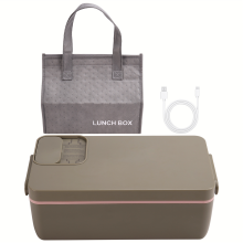 Beheizbare Lunchbox, elektrische Lunchbox, selbstheizende Lunchbox, 1 l, B