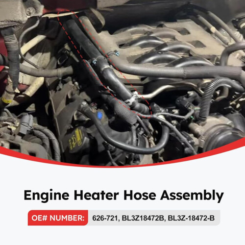 HVAC Heater Hose Assembly Replace 626-721 Car Accessories 2