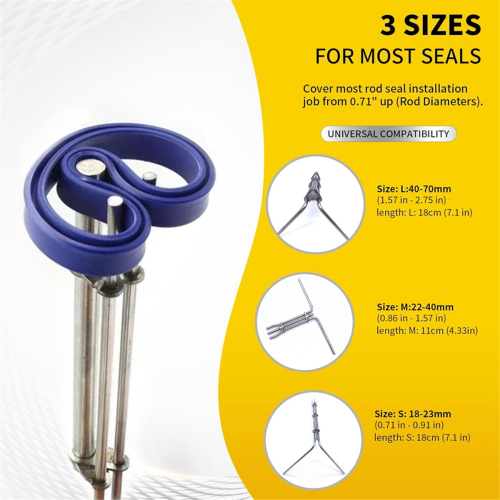 Hydraulic Seal Installation Tool Kit, Hydraulic Cylinder Piston 2