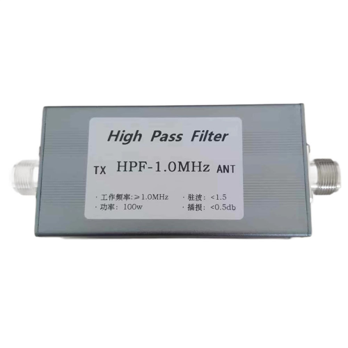 HPF-1.0MHz 100w högpassfilter