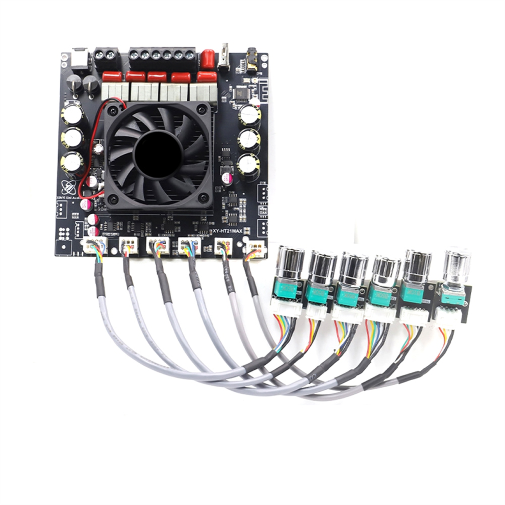 Ht21max Bluetooth Digital Amplifier Board 2.1 Channel 200Wx2+400W 4851455505703
