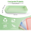Large Plastic Tray, Stackable Art Trays, for DIY Projects Painting 2