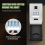Key Lock Box with Light Up Dials Waterproof Combination 4