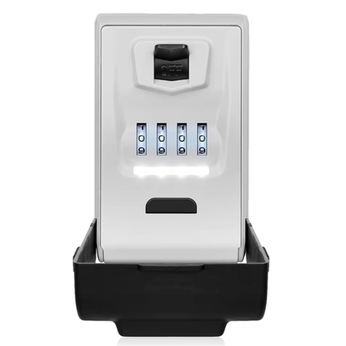 Key Lock Box with Light Up Dials Waterproof Combination