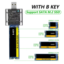 Boîtier SSD M.2 NGFF, boîtier SSD haute vitesse M.2 vers USB 3.0 Gen1 5 Gbit/s