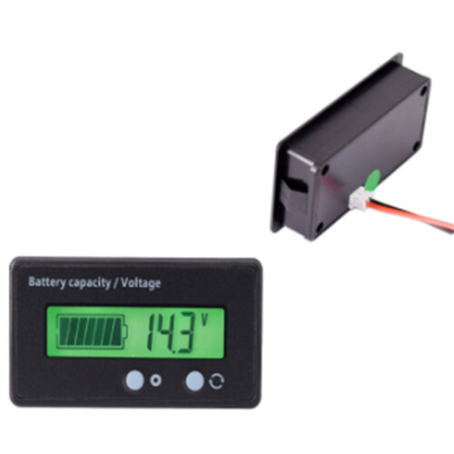 Voltímetro digital LED, medidor de tensão, testador 1