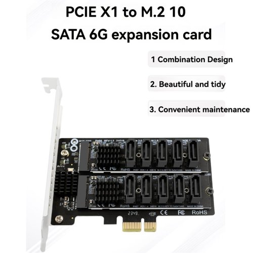 M.2 till PCIE-adapterkort stöder M.2 SSD 2230/42/60/80 2