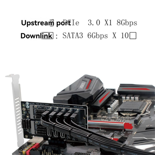 M.2 till PCIE-adapterkort stöder M.2 SSD 2230/42/60/80 1