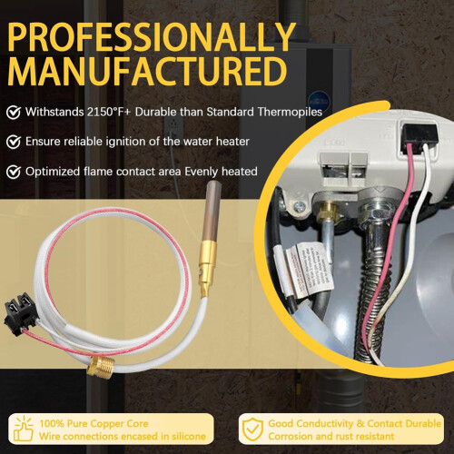 Componente do sensor da termopilha LP para kit de substituição do conjunto piloto 2