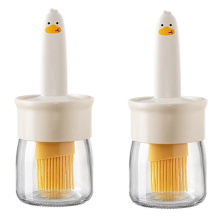 Little yellow duck oil bottle
Oil brush and bottle in one
Suitable for kitchen baking