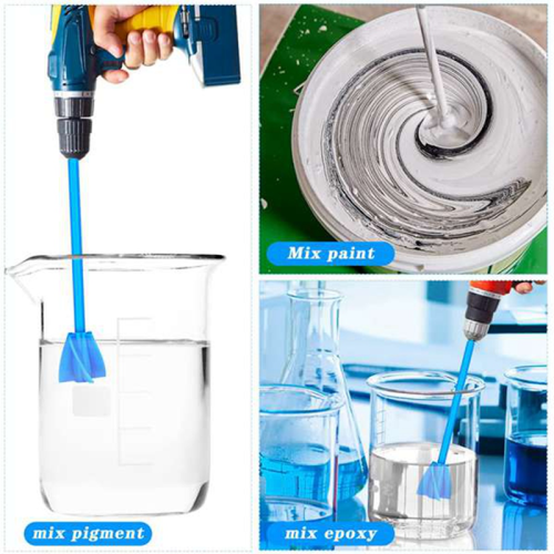 Accessoire mélangeur pour perceuse – Résine époxy – Lot de 5 mélangeurs 2