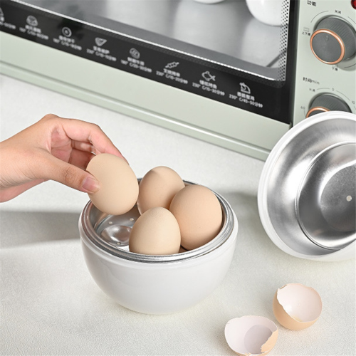 Microwave Egg Boiler Quick 5-Minute Cooker Multi-Use Steamer Function 2