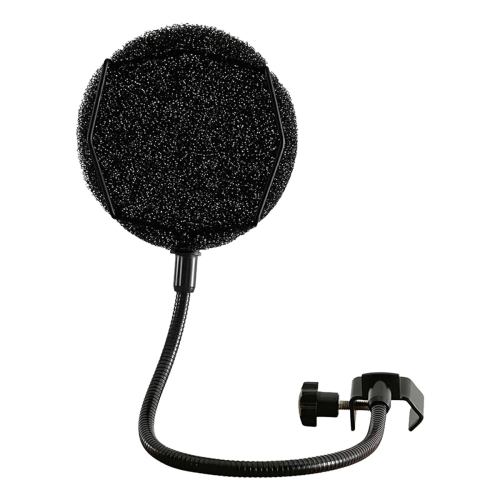 Filtro de microfone para podcast com microfone USB