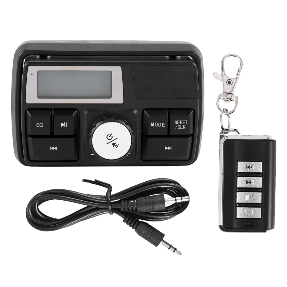 Motorcycle Audio Mp3 Radio Sound System Stereo Speakers 4851455521932