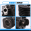 Motorcycle Cylinder Piston Set Gasket Ring Set for Jog 90 90cc 6