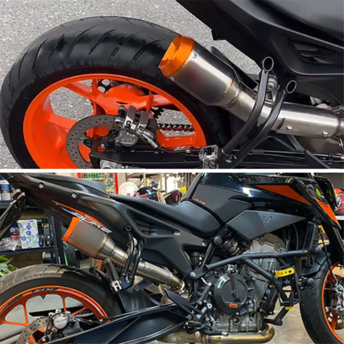 Motorfietsuitlaatsysteem Escape voor 790 890 Motorfiets 2