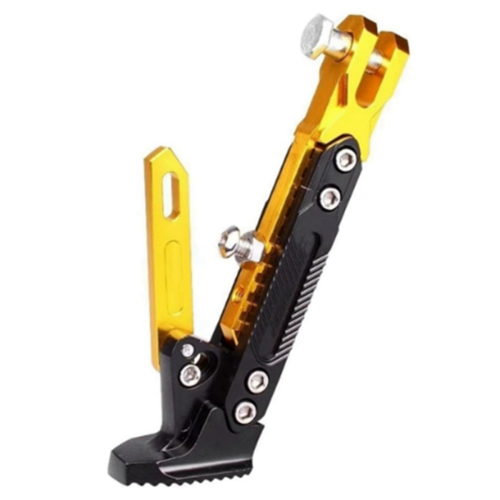 Pata de cabra ajustable para motocicleta