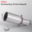 Motorcycle Modification Exhaust Pipe Exhaust Middle Section 28mm 5