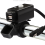 Motorfiets USB-lader met 10A-zekering, 3.1A waterdichte USB-kabel 5